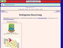 Tablet Screenshot of karawangmart.com